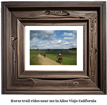 horse trail rides near me in Aliso Viejo, California